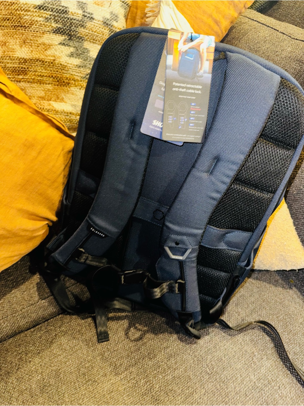 Solgaard Lifepack Backpack Without Solar Panel Atlantic Navy — image 6 of 8